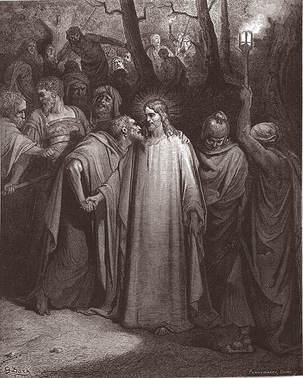 BACIO DELLISCARIOTA (GIUDA) MARCO 14,44